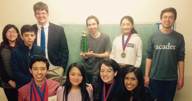 Wellesley Academic Decathlon Wins Championship