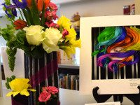 Art ‘N Bloom springs into life at Medfield Library