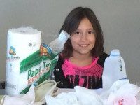 Westwood Daisy troop gets recycling tips from young recycler