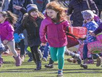 Westwood Young Women’s Club hosts Easter egg hunt