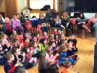 Junior Women’s Club of Walpole hosts magic show