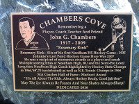 Chamber’s Cove Dedication