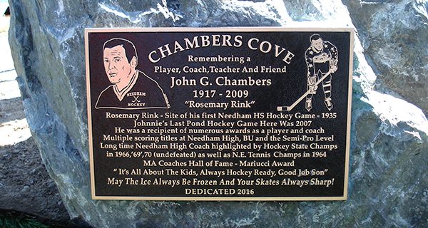 Chamber’s Cove Dedication