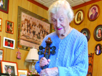 Guarding a family cello, protecting musical roots