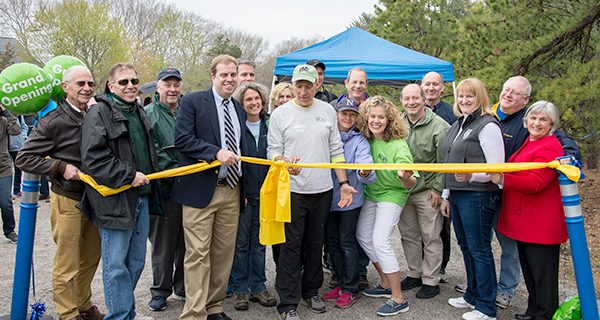 Ribbon cut on new rail trail