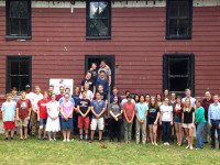 Lowell Mason Band visits house