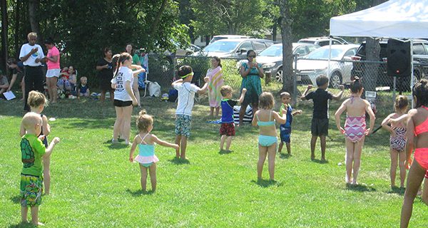 Fireman’s foam floods school field