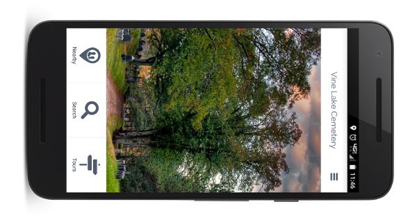 Trust publishes Vine Lake Cemetery app