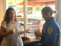 Police break ice with Coffee with a Cop