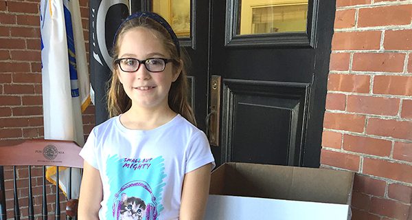 Westwood third  grader fills Catie’s Closet
