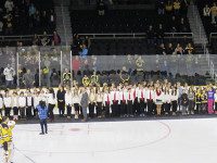Eighth grade chorus performs for B’s