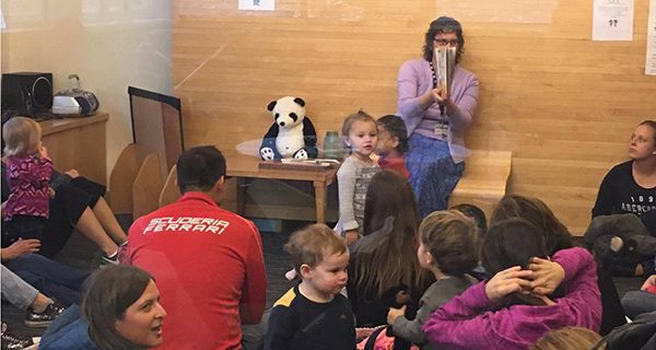 Terrific Toddlers thrive  at Needham Library