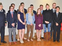 Girls/Boys State participants attend Legion meeting