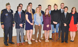 Girls/Boys State participants attend Legion meeting
