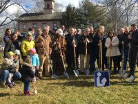 Sherborn Library has ceremonial groundbreaking