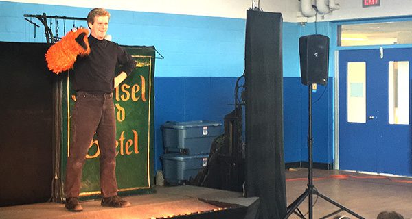 Got the world on a string in Medfield