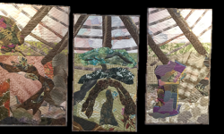 Needhamite Goody exhibits quilts at Arboretum