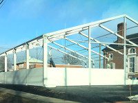 Walpole FD doing well in temporary space