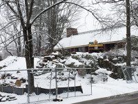Sherborn Library construction underway