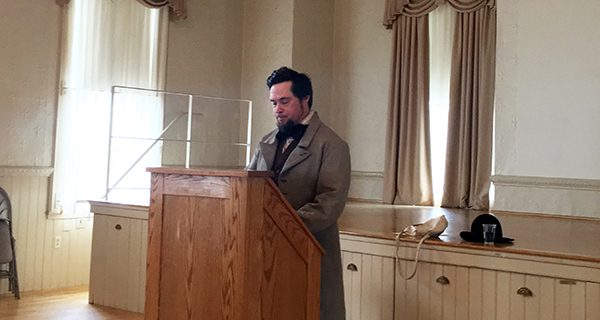 Richard Smith is Thoreau at Community Center