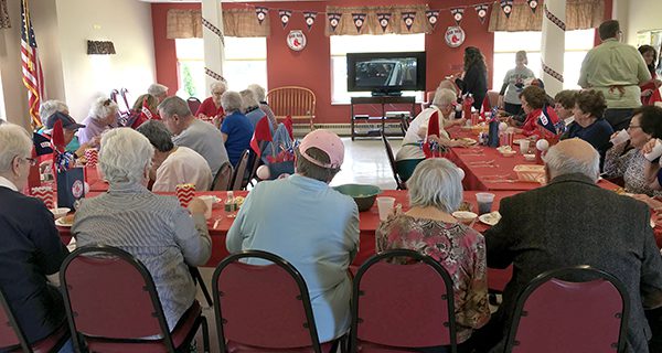 Seniors help Red Sox play ball