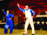 Needham dances with local stars