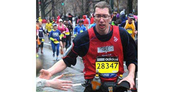 Schwartz runs Marathon for Special Olympics