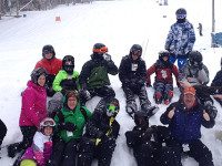 Troop 44 skis at Cranmore