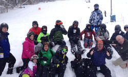 Troop 44 skis at Cranmore