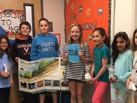 Rotarians distribute saplings to kids