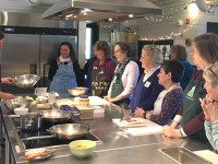 Farm hosts seniors for French cooking