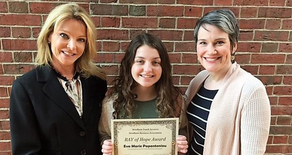 Papantoniou is April RAY of Hope