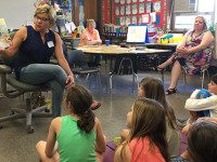 Local children’s author visits Wheelock