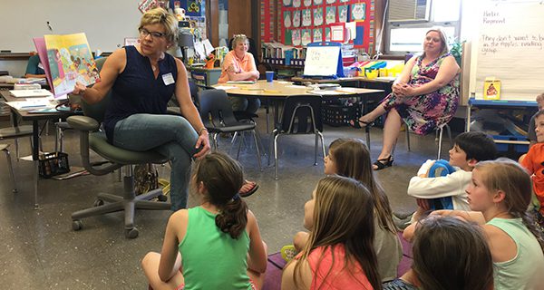 Local children’s author visits Wheelock