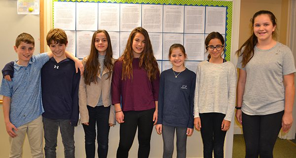 Tenacre students honored for essays