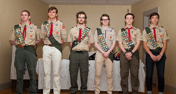 Six Scouts awarded Eagle rank