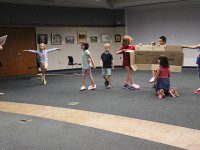 Library kids perform show in one hour