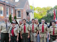 Troop 185 holds Court of Honor