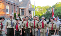 Troop 185 holds Court of Honor
