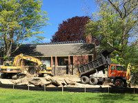 Sherborn Library construction continues