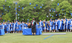 Walpole High seniors graduate with excitement