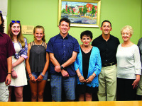 Library permanently displays St. George painting