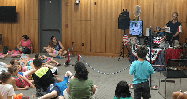 Library celebrates end of summer