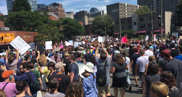 Wellesley community rallies in Boston