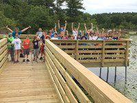 Stony Brook reopens boardwalk for autumn