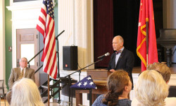 Ceremony celebrates life of James Hugh Powers