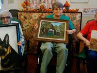 Upham House residents share artwork