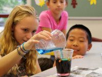 Sensational scientists mix candy and chemistry