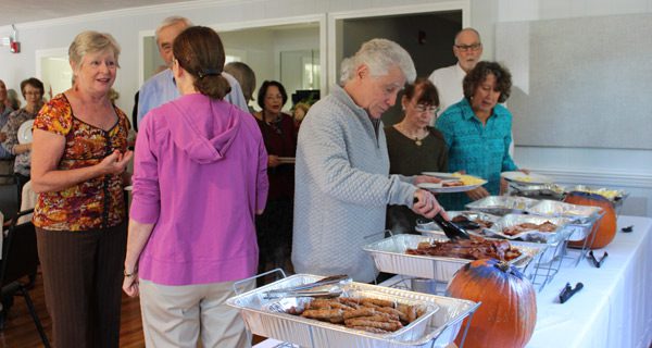 Seniors support COA at Sunday brunch