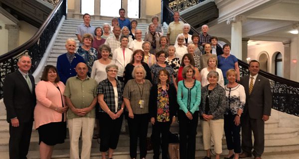 A visit to the State House